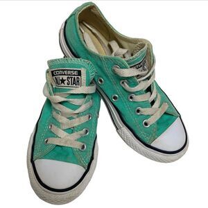 Converse CTAS OX Menta Green Youth Low Top Sneakers